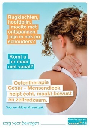 Oefentherapie Mensendieck & Cesar is bewezen effectief